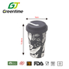 Lightweight Non Plastic Recycled Reusable Personalised Printed 500ml Reusable Coffee Cup Screw Lid Made From Recycled Materials