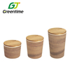 stacking tea coffee sugar storage canisters